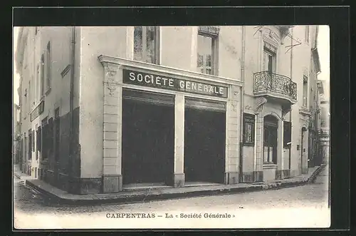 AK Carpentras, La Societe Generale