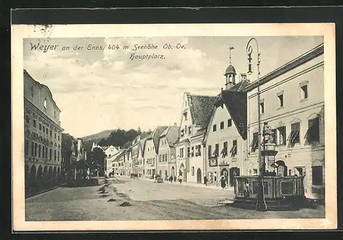 AK Weyer a. d. Enns, Hauptplatz