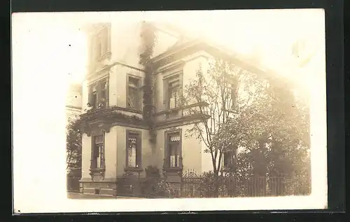 Foto-AK Friedberg / Hessen, 1909, Villa in der Bismarckstrasse 11