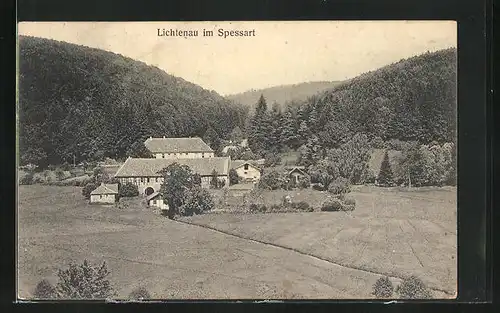 AK Lichtenau / Spessart, Hotel Hochspessart