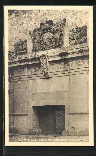 AK Würzburg, Festung Marienberg, Greiffenklauer Tor