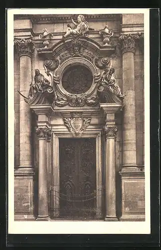 AK Würzburg, Portal der Schönbornkapelle