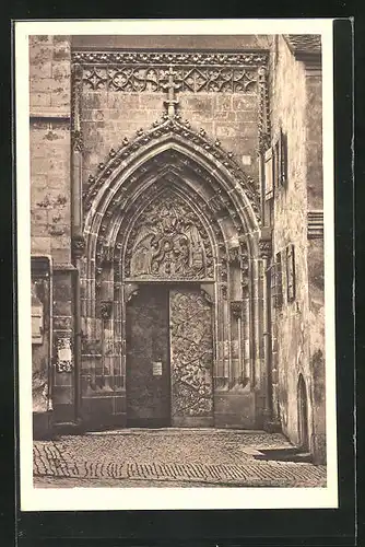AK Würzburg, Marienkapelle, Nordportal