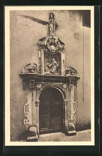 AK Würzburg, Franziskaner-Kloster, Portal