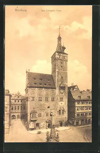 AK Würzburg, Graf Eckard`s Turm