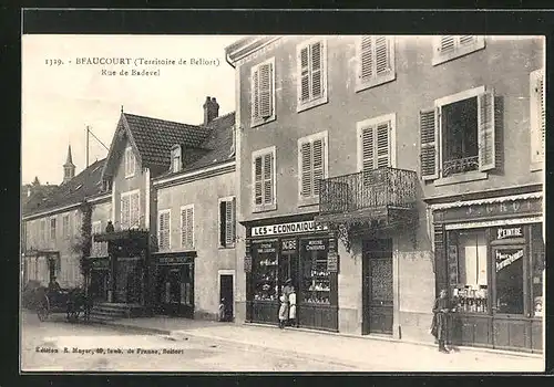 AK Beaucourt, Rue de Badevel