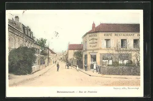 AK Bessancourt, Hotel Au Rendez-Vous des Chasseurs, Rue de Pontoise