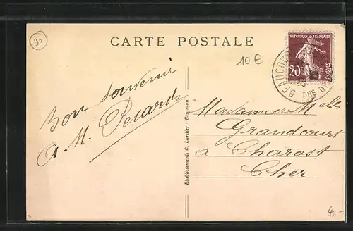 AK Beaucourt, Vue générale