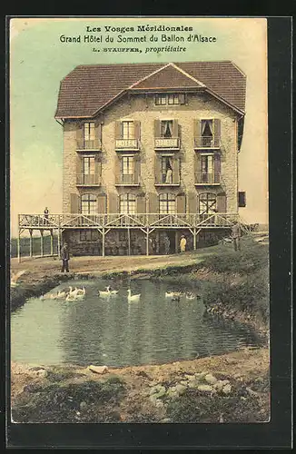 AK Ballon-d`Alsace, Grand Hôtel du Sommet