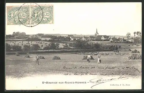 AK St-Maurice-aux-Riches-Hommes, Vue générale