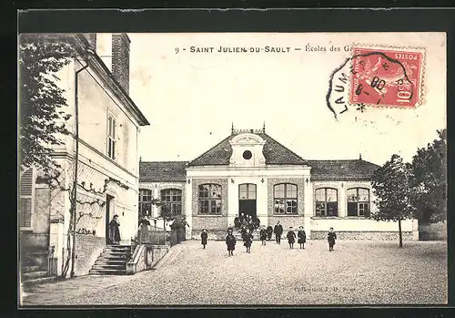 AK Saint Julien du Sault, Écoles des Garcons