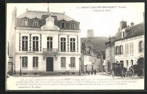 AK Saint-Julien-du-Sault, L'Hotel de Ville