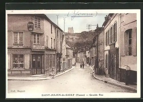 AK Saint-Julien-du-Sault, Grande Rue