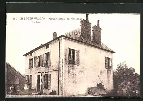 AK St-Léger-Vauban, Maison natale du Maréchal