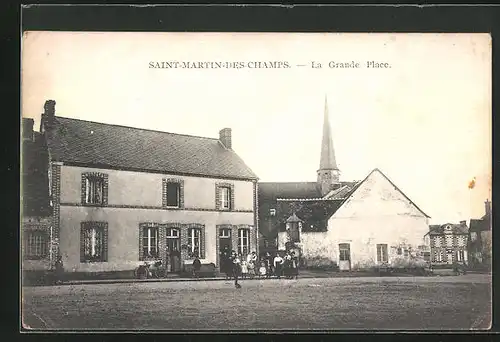 AK Saint-Martin-des-Champs, La grande Place