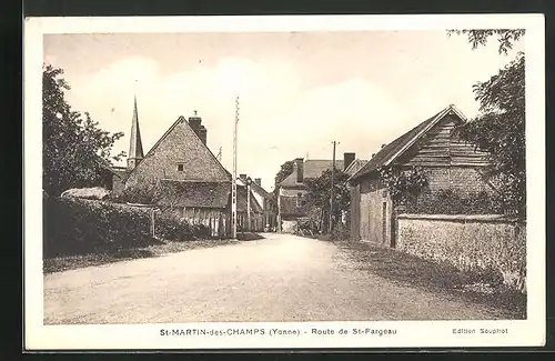 AK St-Martin-des-Champs, Route de St-Fargeau