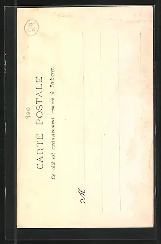 AK Coulange-la-Vineuse, 1902, Vieille Maison