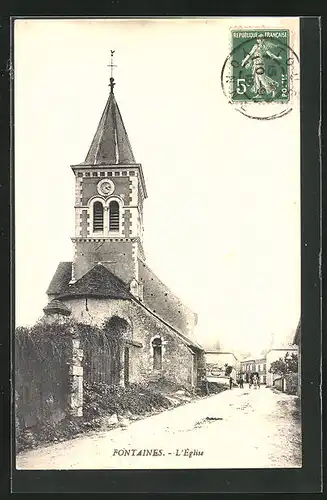 AK Fontaines, L` Èglise