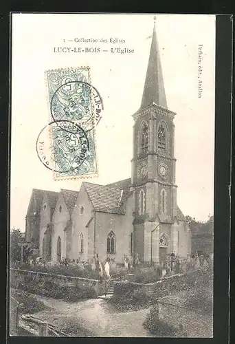 AK Lucy-le-Bois, L` Église