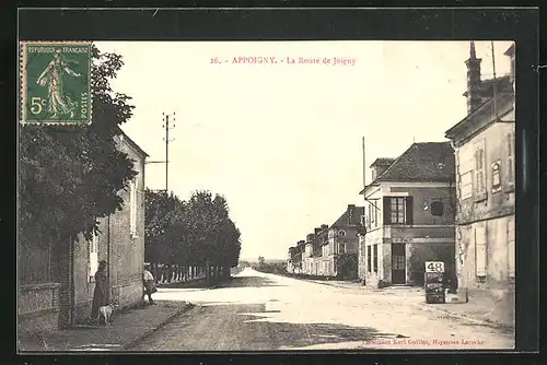 AK Appoigny, La Route de Joigny