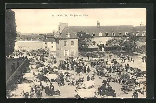 AK Avallon, Un Jour de Foire