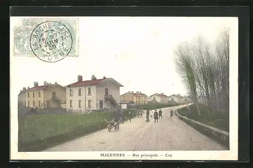 AK Migennes, Rue principale, Cité