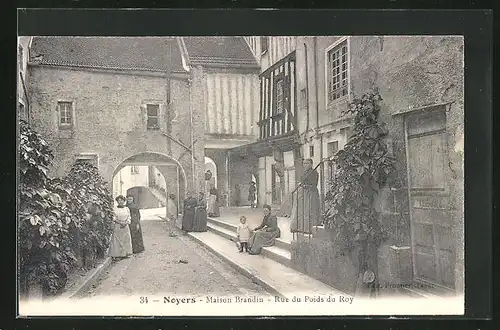 AK Noyers, Maison Brandin, Rue du Poids du Roy