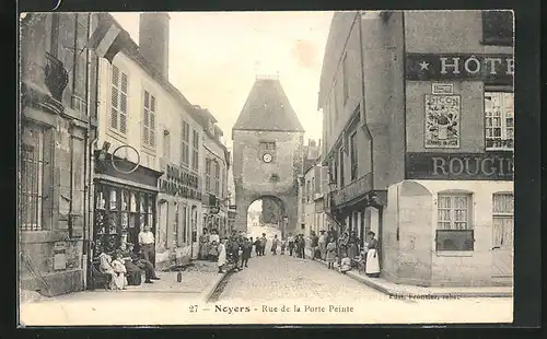 AK Noyers, Rue de la Porte Peinte