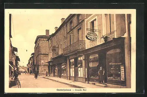 AK Casteljaloux, Grande Rue, Parfumerie Forvil