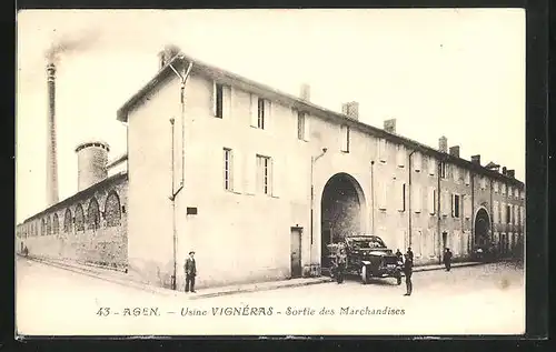 AK Agen, Usine Vignéras, Sortie des Marchandises