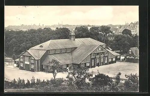 AK Freiberg i. S., Blick auf den Festplatz