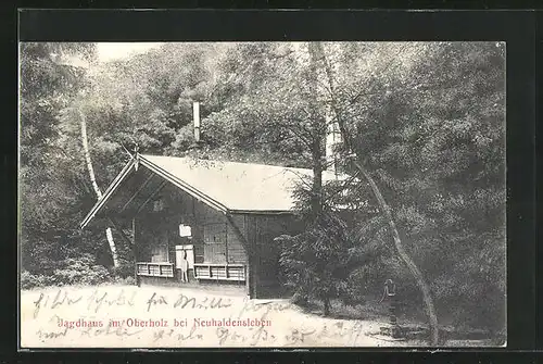 AK Neuhaldensleben, Jagdhaus im Oberholz