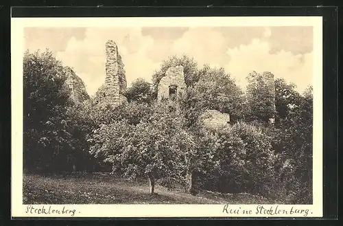AK Stecklenberg, Burgruine Stecklenburg