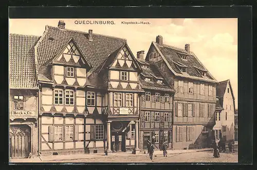 AK Quedlinburg, Klopstock-Haus