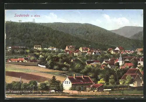 AK Suderode am Harz, Ortsansicht