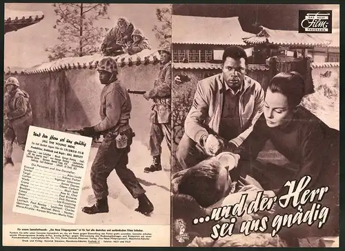 Filmprogramm DNF, ...und der Herr sei uns gnädig, Alan Ladd, Sidney Poitier, Regie: Hall Bartlett