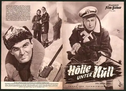 Filmprogramm IFB Nr. 2474, Hölle unter Null, Alan Ladd, Joan Tetzel, Regie: Mark Robson