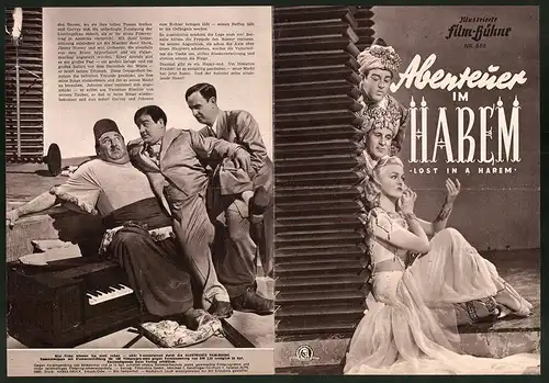 Filmprogramm IFB Nr. 888, Abenteuer in Harlem, Bud Abbott, Lou Castello, Regie: Charles Riesner