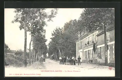 AK Villeneuve-St-Salves, La Route d` Auxerre