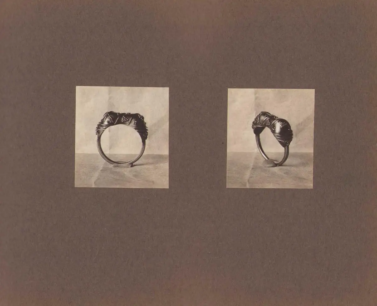 Fotoalbum mit 28 Fotografien Goldschmied Handarbeiten, Art Deco Ringe, Bauhaus Designe, Edelsteine 0
