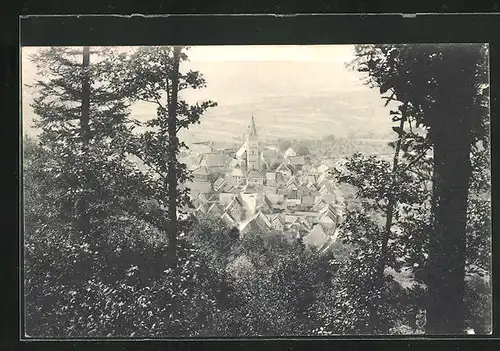 AK Zeil / Main, Blick zur St. Michael-Kirche