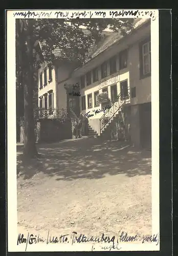 Foto-AK Todtnauberg, Gasthaus zum Engel 1931