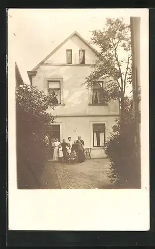 Foto-AK Bad Oeynhausen, Villa Wesemann 1912