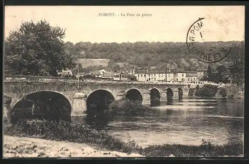 AK Pompey, Le Pont de pierre