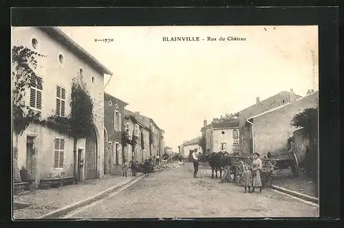 AK Blainville, Rue du Chateau