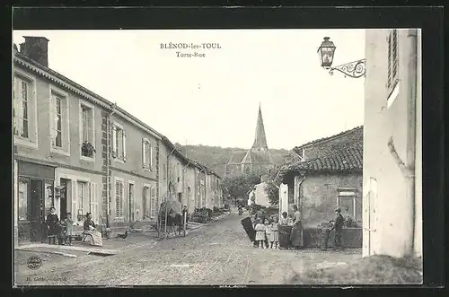 AK Blénod-les-Toul, Torte-Rue