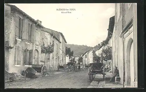 AK Blénod-les-Toul, Grand`Rue