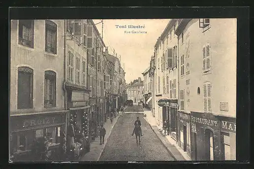 AK Toul, Rue Gambetta