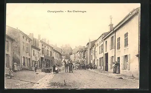AK Champigneulles, Rue Charlemagne