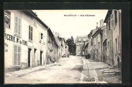 AK Malzéville, Rue d`Eulmont